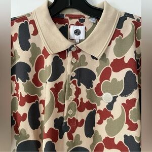 Pretty Green (Liam Gallagher) Stylish Multicolor ‘Live Forever’ Collection Polo